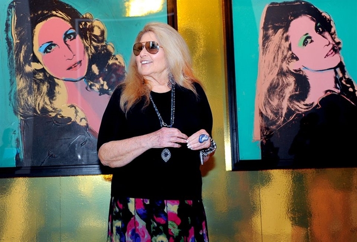 Jane Holzer e Andy Warhol