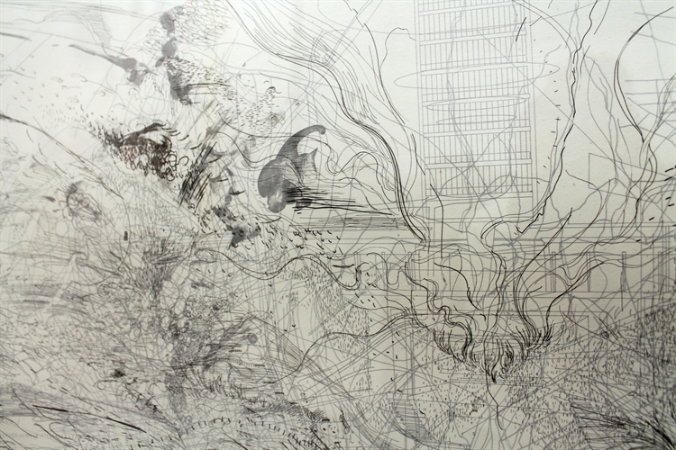 Entropia Construction by Julie Mehretu on Auctions