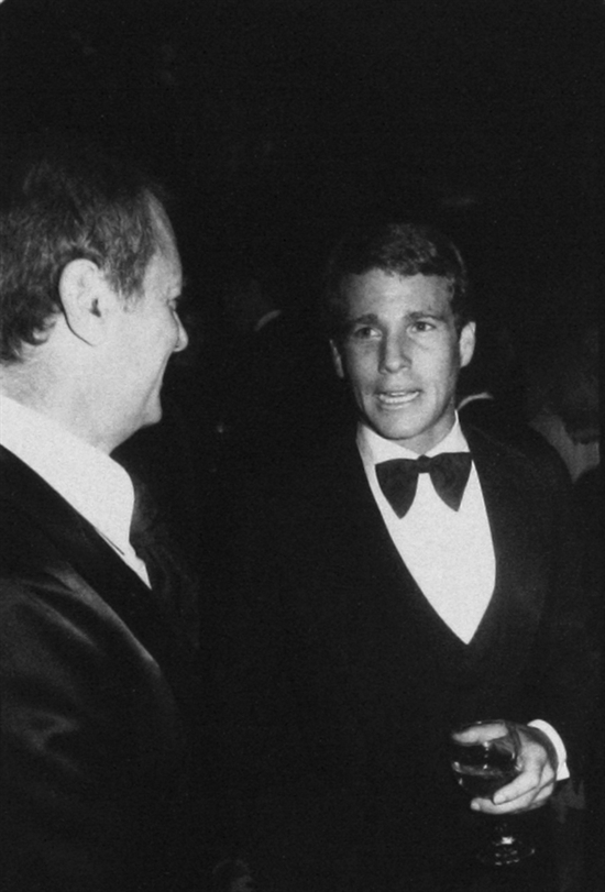 Ryan O'Neal and Unidentified Man by Andy Warhol on artnet Auctions