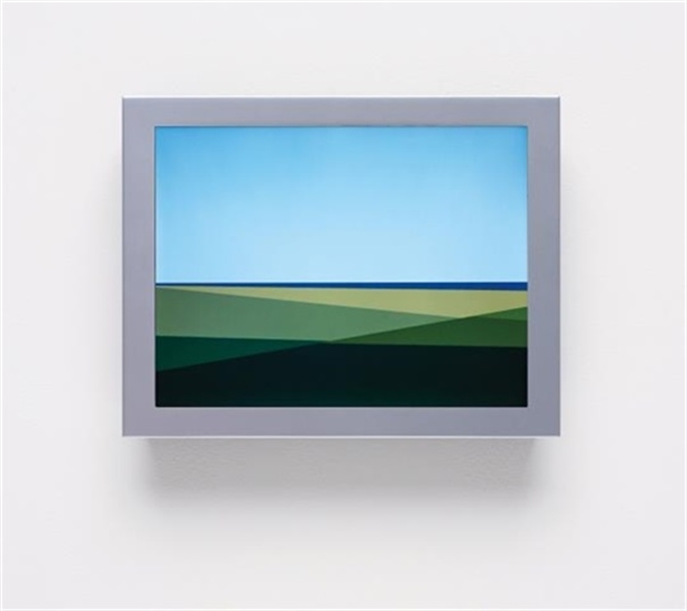 View from my kitchen window by Julian Opie on artnet Auctions