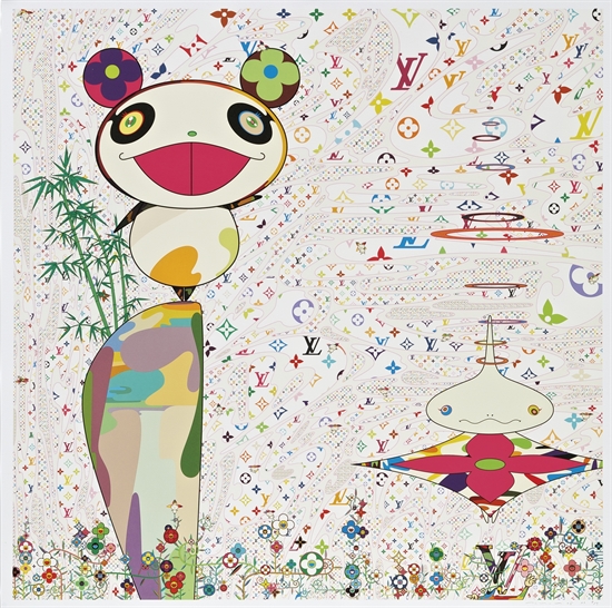 SUPERFLAT Monogram（Green by Takashi Murakami on artnet