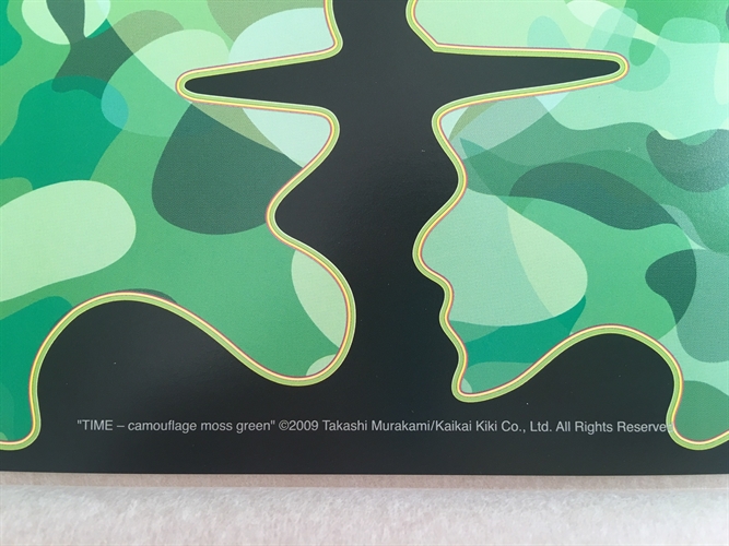 Buy Takashi Murakami - Time: Camouflage Moss Green