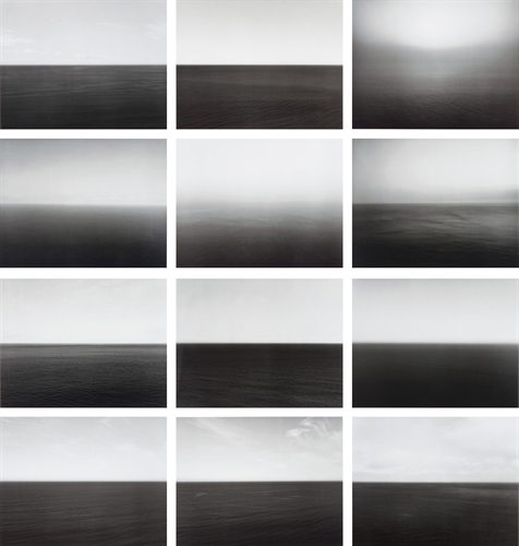 Seascapes (from Time Exposed) (12 works) by Hiroshi Sugimoto on