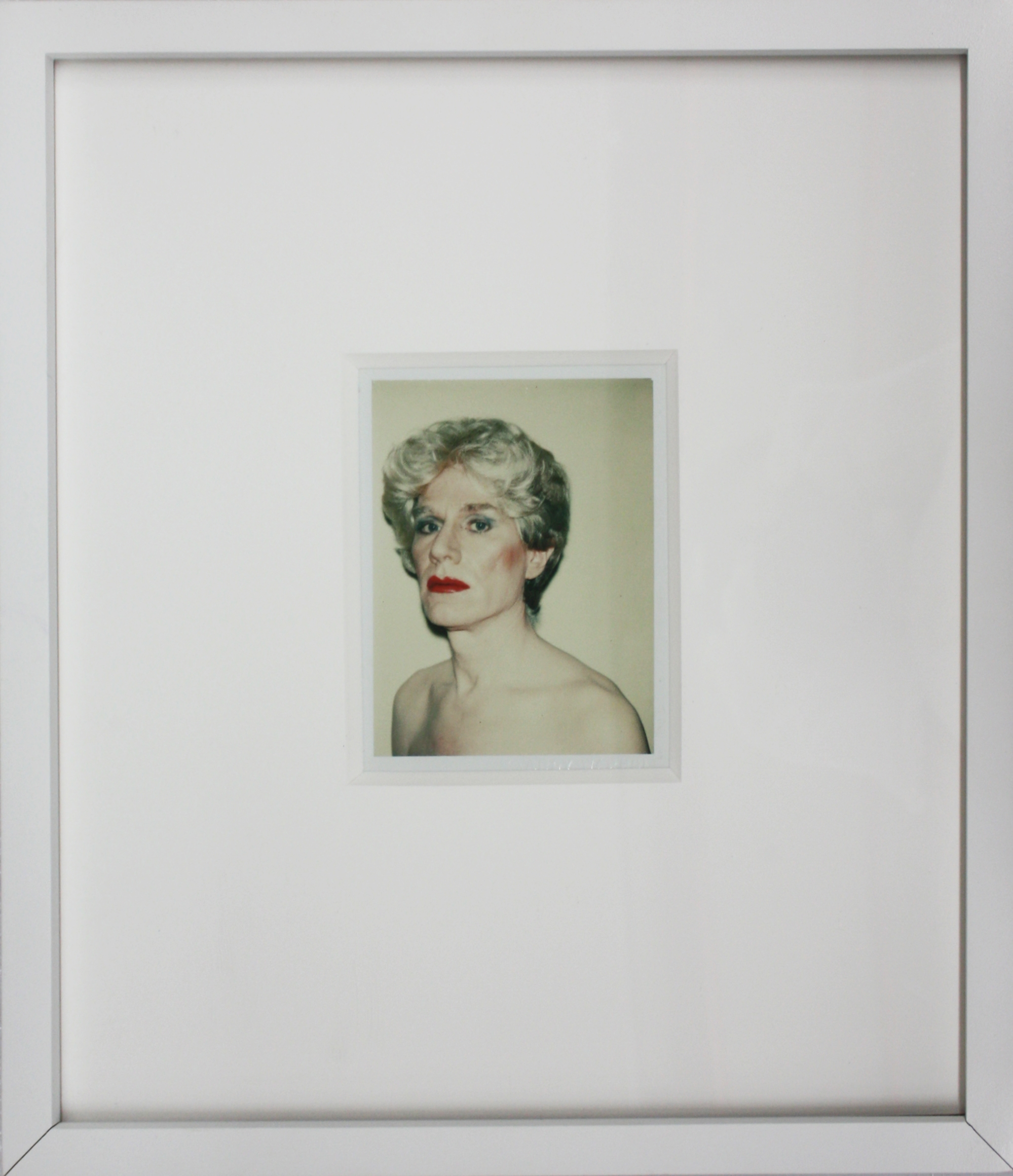 Self-Portrait in Drag by Andy Warhol on artnet Auctions