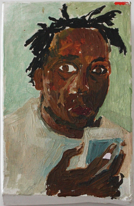 Self-Portrait by Henry Taylor on artnet Auctions  Contemporary african art,  Art inspiration, Expressionist art