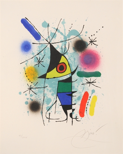 Untitled (from Miró Lithographs I) by Joan Miró on artnet Auctions