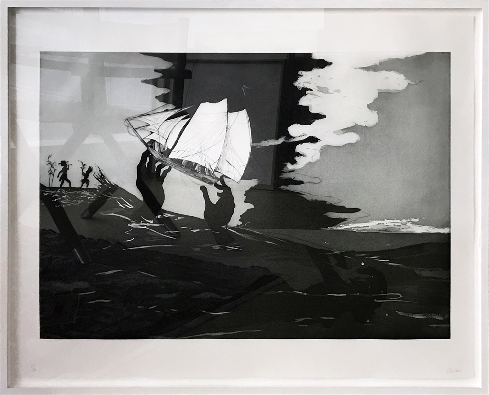An Unpeopled Land in Uncharted Waters set of 6 works) by Kara Walker on Auctions