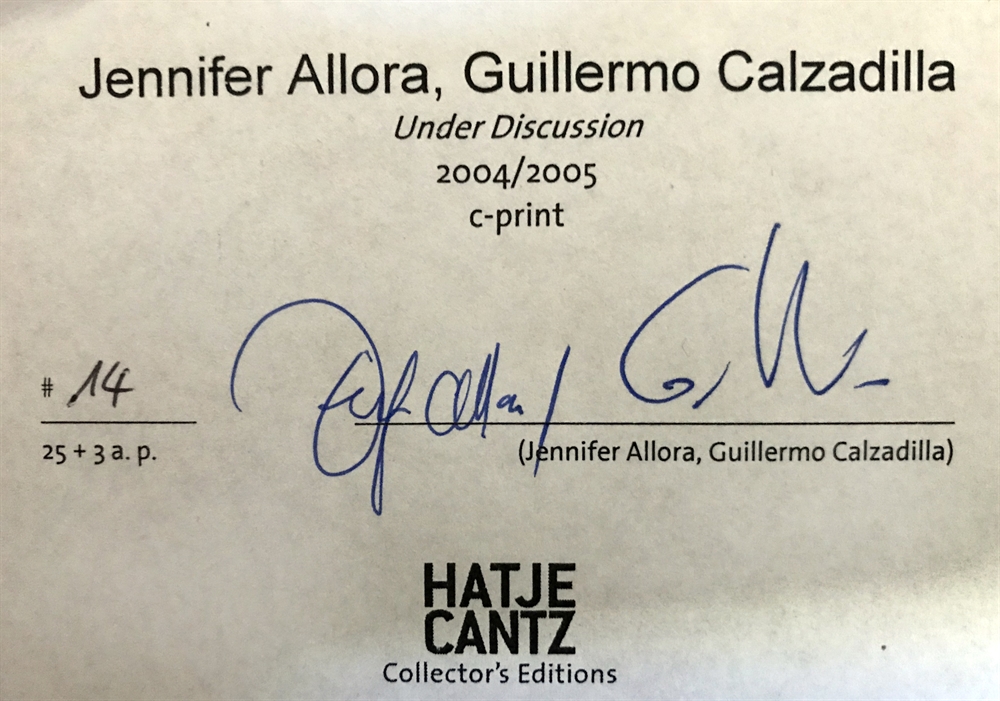 under discussion allora and calzadilla