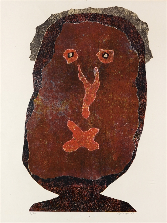 L'enfle-chique II by Jean Dubuffet