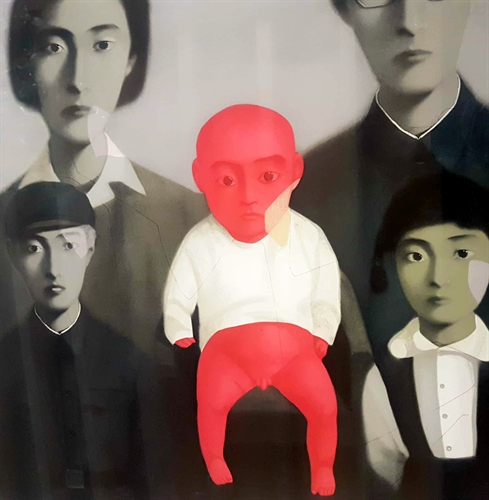 Bloodline Series: Big Family by Zhang Xiaogang on artnet Auctions