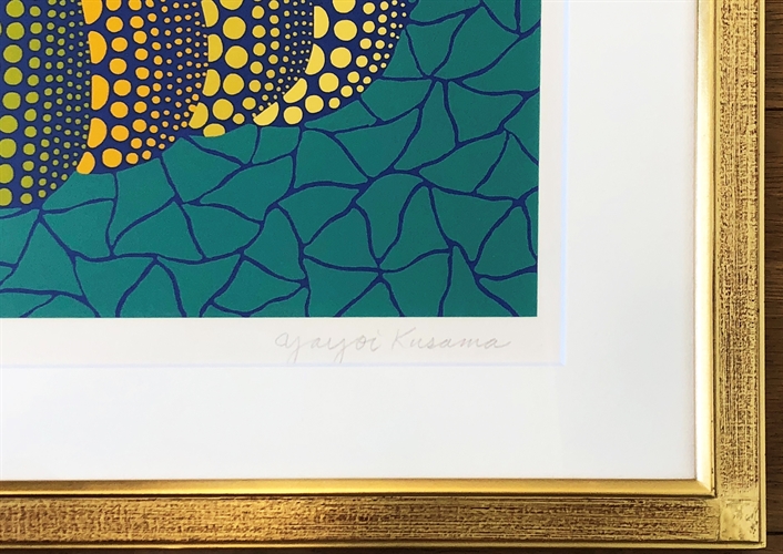 Yayoi Kusama Pumpkin (OG) , Kusama 156 (Signed Print) 1992