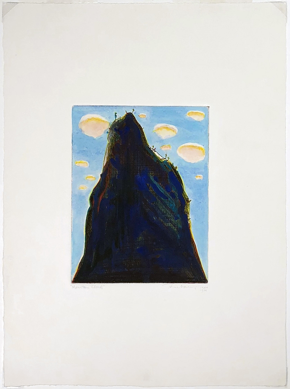 Mountain Clouds by Wayne Thiebaud on artnet Auctions