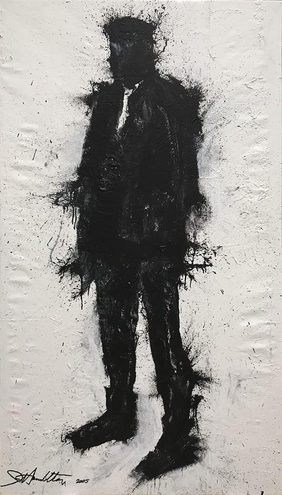 Untitled (Standing Shadow) By Richard Hambleton On Artnet Auctions