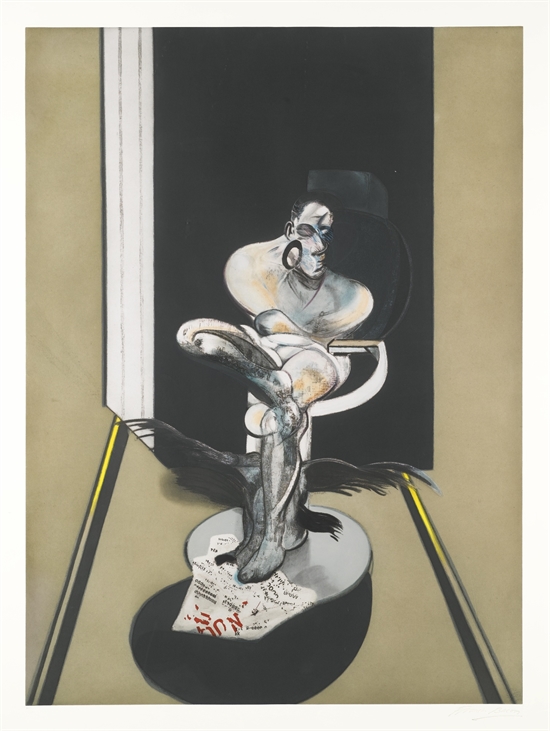 francis bacon seated figure 1961