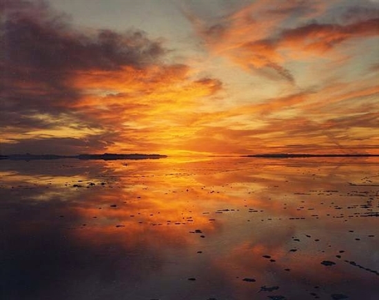 Bonneville Salt Flats (Red) by Richard Misrach on artnet Auctions