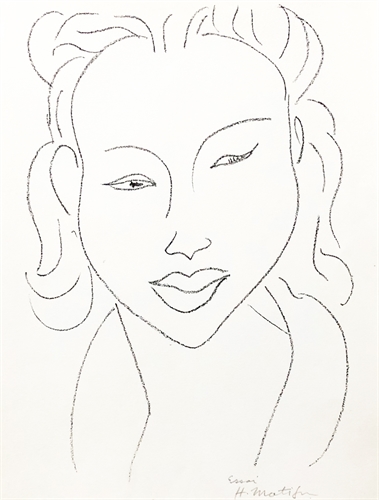 Chinoise au visage de face by Henri Matisse on artnet Auctions