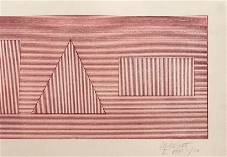sol lewitt geometric figures & color