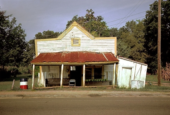 T.B. Hicks' Store, Newbern, Alabama by William Christenberry on artnet ...