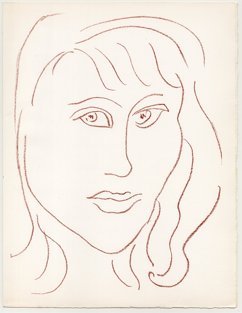 Visages (complete portfolio of 14 lithographs) by Henri Matisse on ...