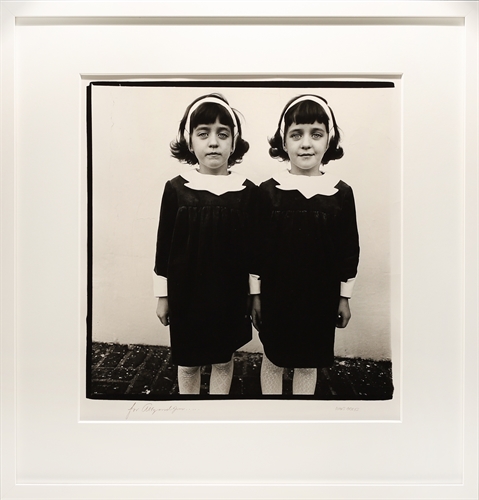 Identical twins, Roselle, N.J. by Diane Arbus on artnet Auctions