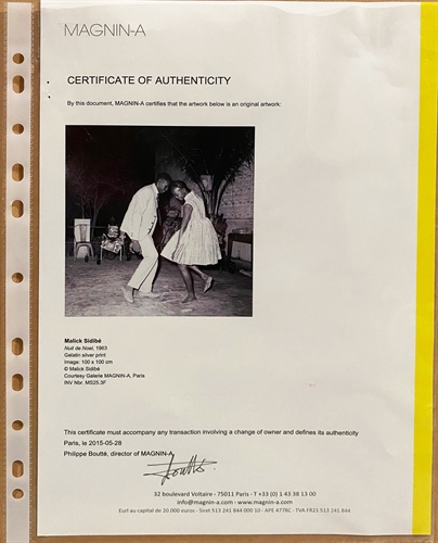 Nuit de Noël (Happy Club) by Malick Sidibé on artnet Auctions