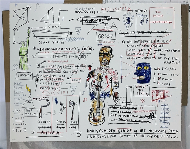 Undiscovered Genius by JeanMichel Basquiat on Auctions