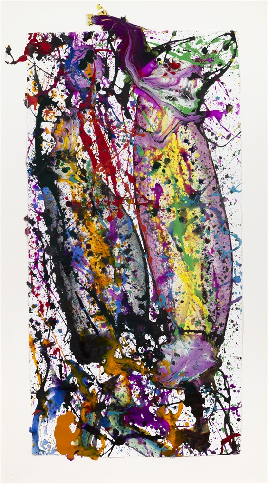 Untitled (SF87-259) by Sam Francis