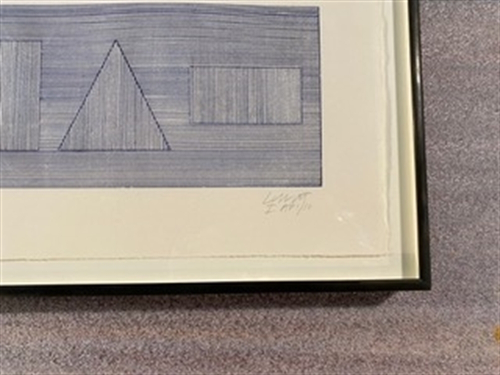 sol lewitt geometric figures & color