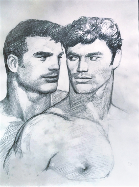 Untitled (Preliminary for 81.27) by Tom of Finland on Auctions