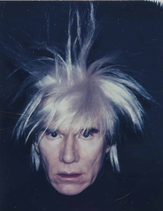 Self-Portrait with Fright Wig by Andy Warhol on artnet Auctions
