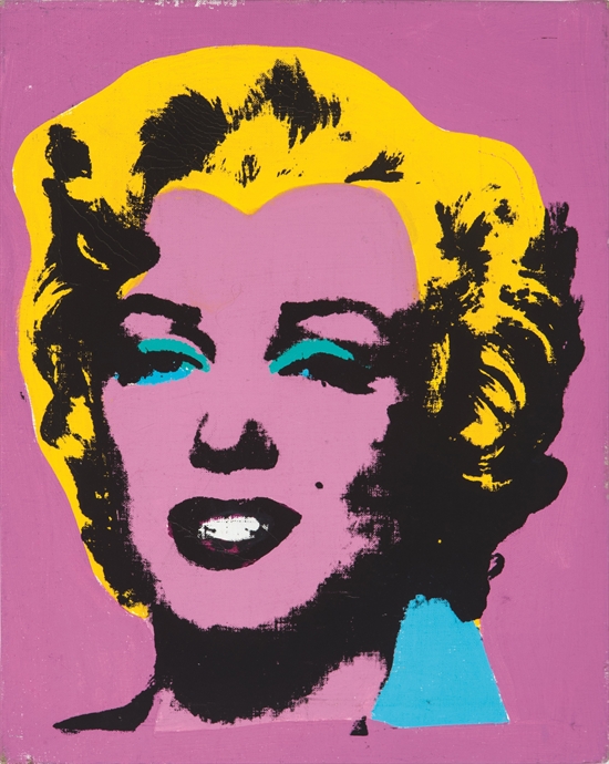 Study for Warhol's Marilyn by Sturtevant on artnet Auctions