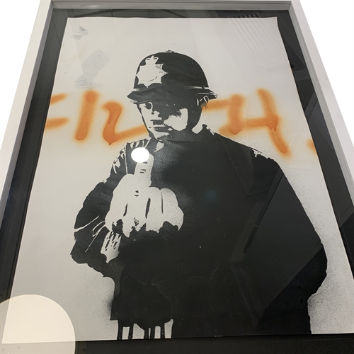 Rude Copper By Banksy On Artnet Auctions