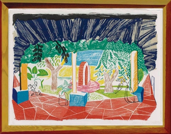Views Of Hotel Well I From Moving Focus By David Hockney On Artnet Views Of Hotel Well I From Moving Focus By David Hockney On Artnet
