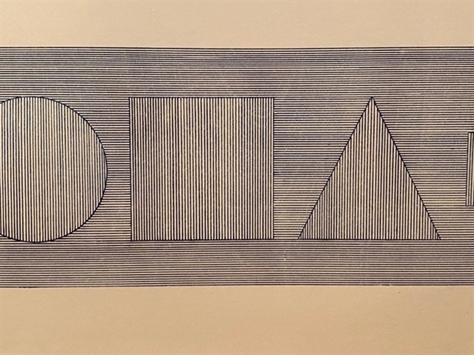 sol lewitt geometric figures & color