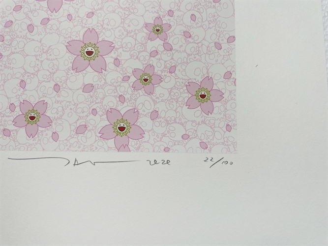 Takashi Murakami, Cherry Blossoms in Bloom. Kaikai Kiki. (2020)