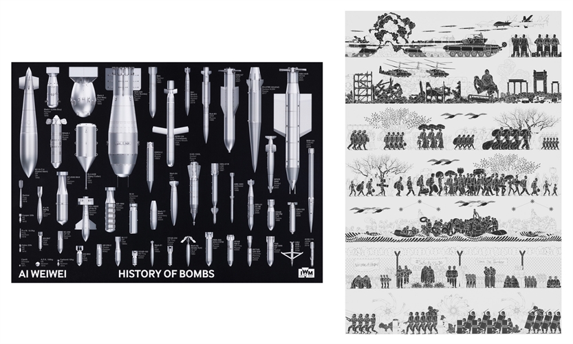 History of Bombs and Odyssey (2 works) by Ai Weiwei on artnet Auctions