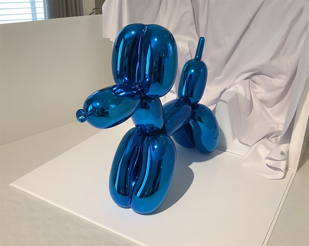 Balloon Dog Blue by Jeff Koons on artnet