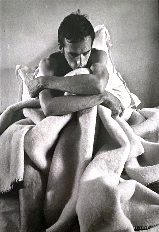 David Wojnarowicz in Bed by Peter Hujar