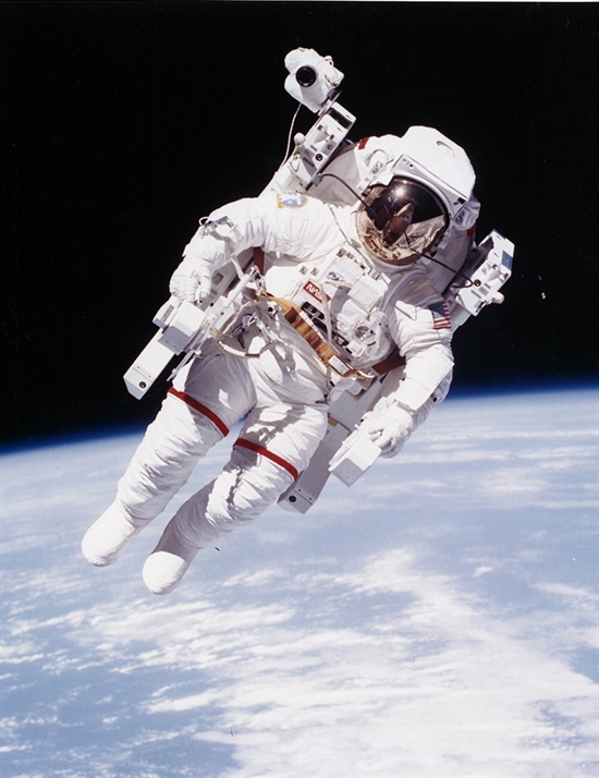 (Large Format) Bruce McCandless II, First Untethered Spacewalk ...