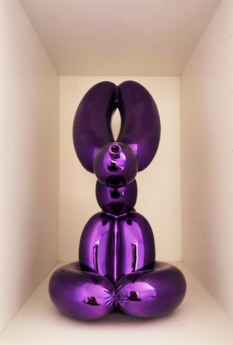 Balloon Animals II (Violet Rabbit, Orange Monkey, Magenta Swan), Contemporary Curated, 2022