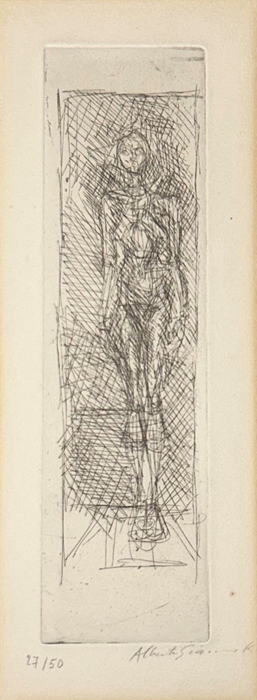 Nu de face by Alberto Giacometti