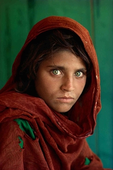 Afghan Girl by Steve McCurry