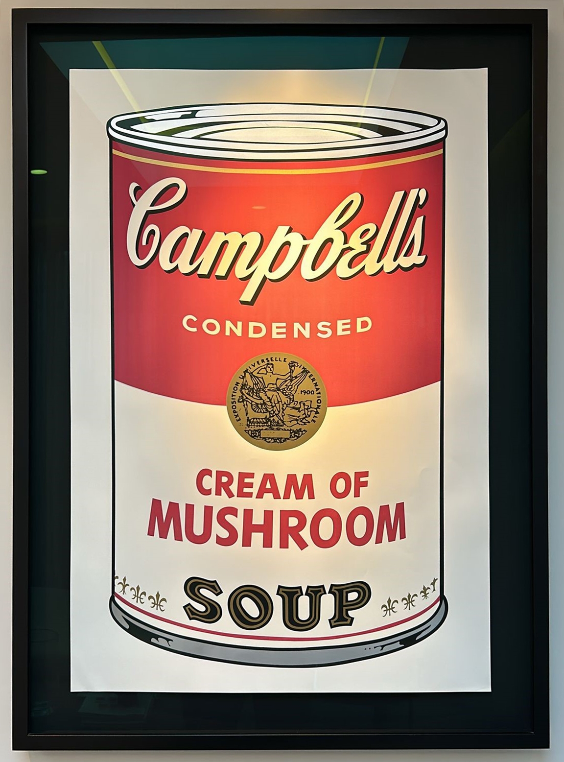 Cream Of Mushroom From Campbells Soup I By Andy Warhol On Artnet Auctions 3355