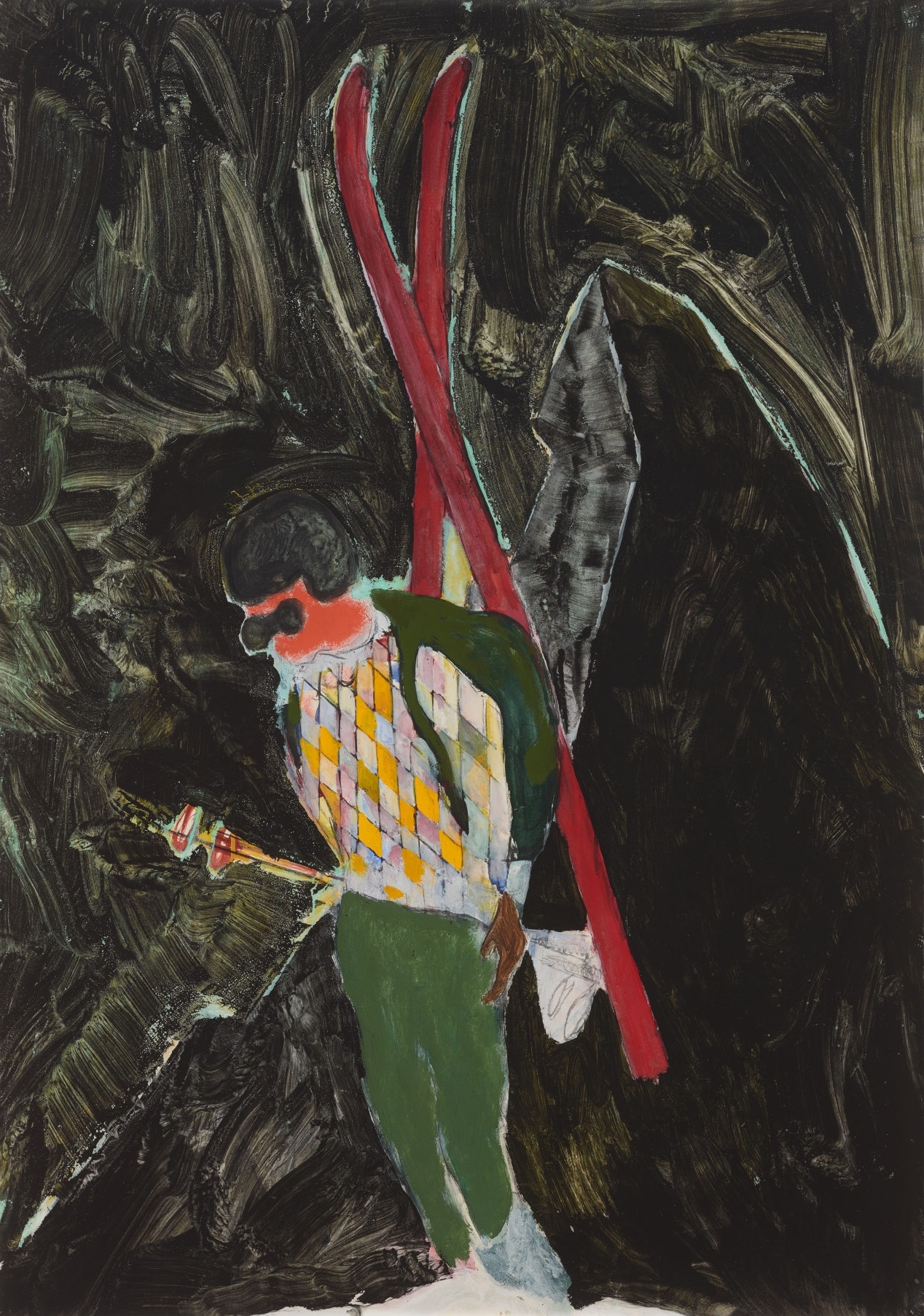 D1-5 Alpinist Night (from Zermatt) by Peter Doig on artnet Auctions