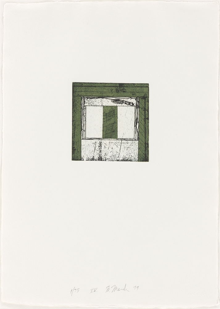 Focus I-V (complete set of five works) by Brice Marden on artnet Auctions