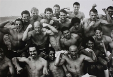 Men's Olympic Field Hockey Team, ARCO Olympic Training Center, Chula Vista, CA by Annie Leibovitz