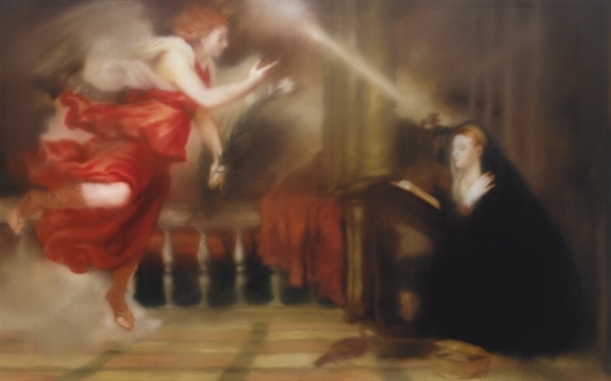 Annunciation after Titian (P12) by Gerhard Richter