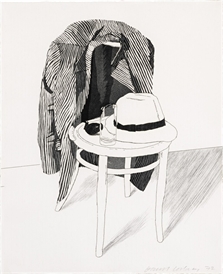 Panama Hat by David Hockney