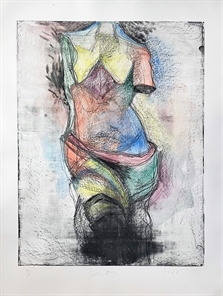 The French Watercolor Venus by Jim Dine