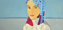 Blue Hat by Alex Katz